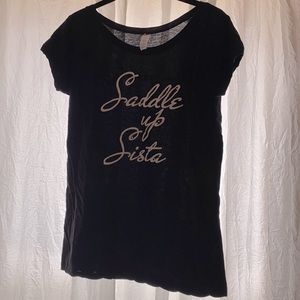 Cadillac Style “Saddle up Sista” T